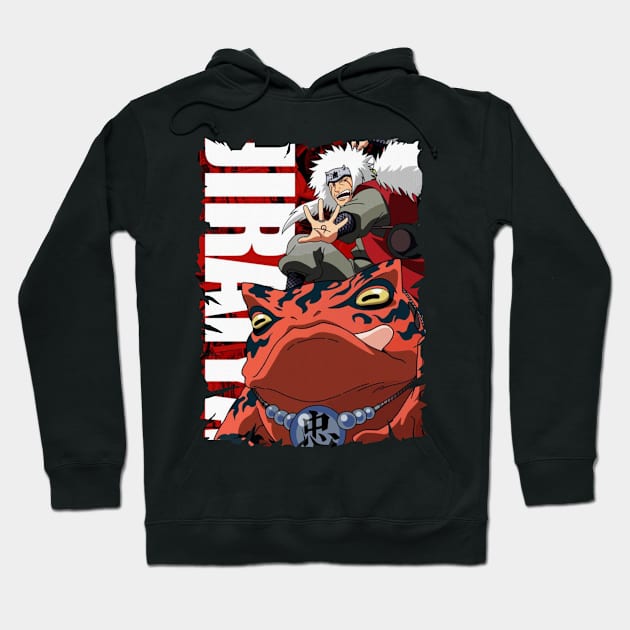 JIRAIYA MERCH VTG Hoodie by funnymushroomz